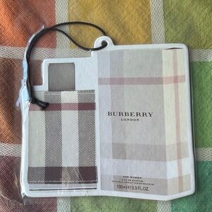 Burberry London Plaid CAR FRESHENER, AIR FRESHENER